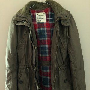 American Eagle Olive Coat